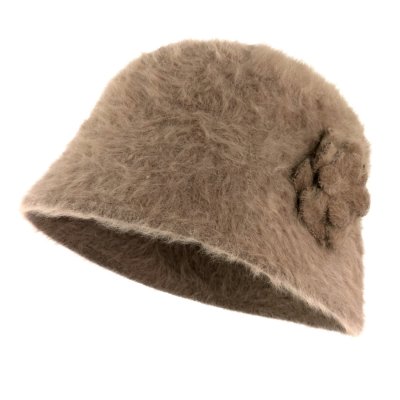 Hattar - Gårda Le Vigan Angora Bucket Hat (brun)