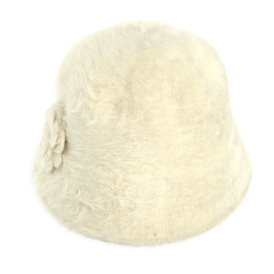 Hattar - Gårda Le Vigan Angora Bucket Hat (vit)