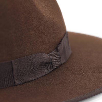 Hattar - Gårda Mapleton Wide brimmed Fedora (brun)