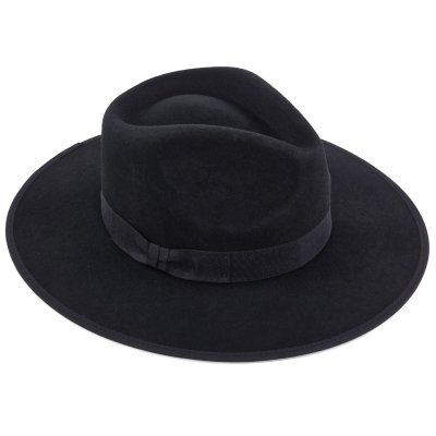Hattar - Gårda Mapleton Wide brimmed Fedora (svart)