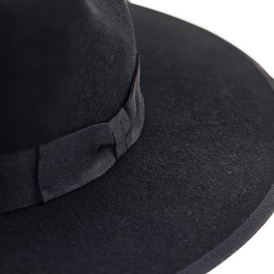 Hattar - Gårda Mapleton Wide brimmed Fedora (svart)
