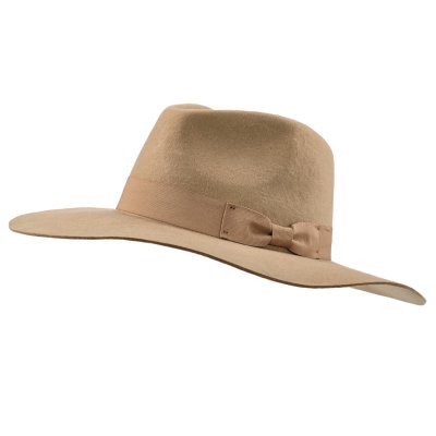 Hattar - Gårda Marcola Wide brimmed Fedora (beige)
