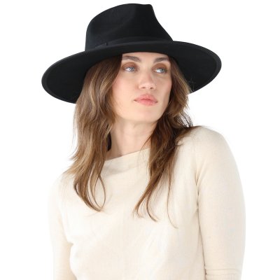 Hattar - Gårda Marcola Wide brimmed Fedora (svart)