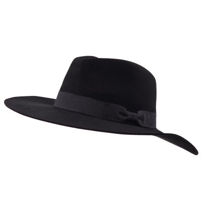 Hattar - Gårda Marcola Wide brimmed Fedora (svart)