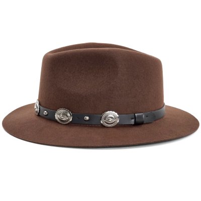Hattar - Gårda Maricopa Fedora (brun)