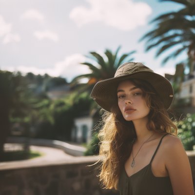 Hattar - Gårda Nigula Outdoor Hat (grön)