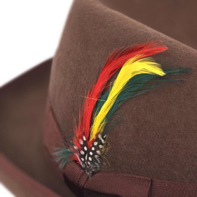 Hattar - Gårda Ocala Player Woolfelt (brun)