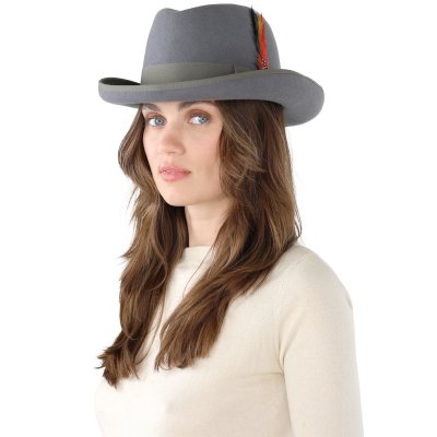 Hattar - Gårda Ocala Player Woolfelt (grå)