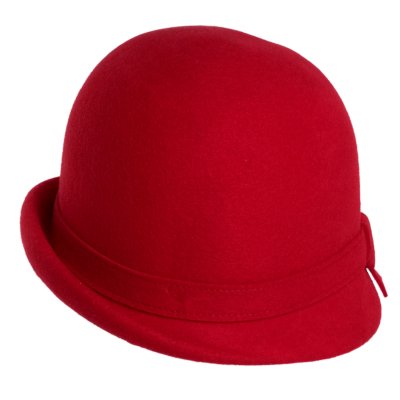 Hattar - Gårda Ofena Wool Cloche (röd)
