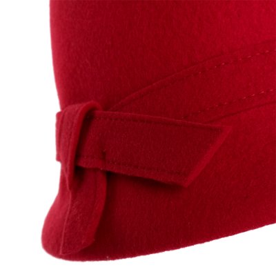 Hattar - Gårda Ofena Wool Cloche (röd)