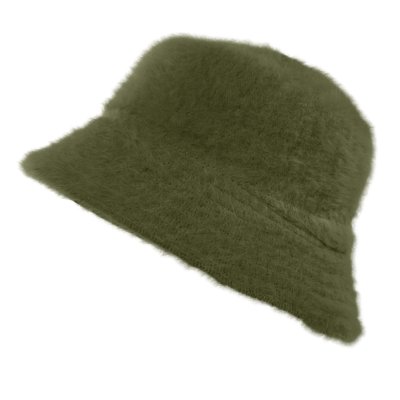 Hattar - Gårda Orvieto Angora Bucket Hat (grön)