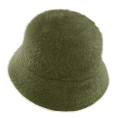 Hattar - Gårda Orvieto Angora Bucket Hat (grön)
