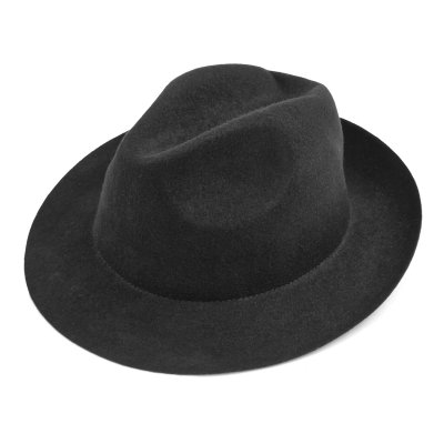 Hattar - Gårda Osiglia Fedora Wool Hat (svart)