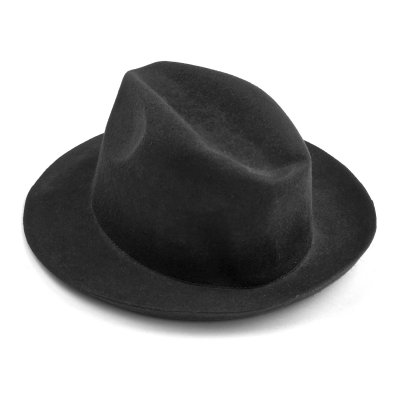 Hattar - Gårda Osiglia Fedora Wool Hat (svart)