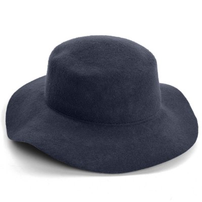 Hattar - Gårda Pinerolo Unstructured Wool Hat (blå)