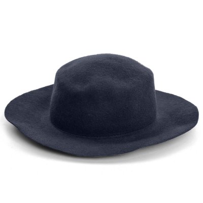 Hattar - Gårda Pinerolo Unstructured Wool Hat (blå)