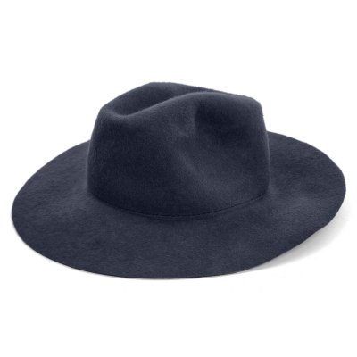 Hattar - Gårda Pinerolo Unstructured Wool Hat (blå)
