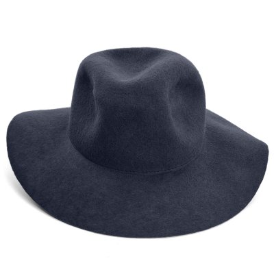 Hattar - Gårda Pinerolo Unstructured Wool Hat (blå)