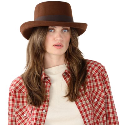 Hattar - Gårda Pomeroy Gambler (brun)