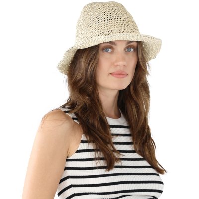 Stråhatt - Gårda Portofino Bucket hat (beige)