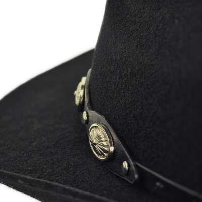 Hattar - Gårda Pueblo Cowboy (svart)