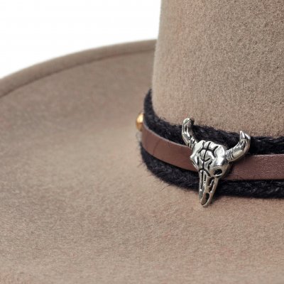 Hattar - Gårda Santaquin Crushable Wool felt Western hat (taupe)