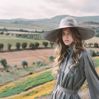 Hattar - Gårda Sarek Outdoor Hat (ljusgrå)