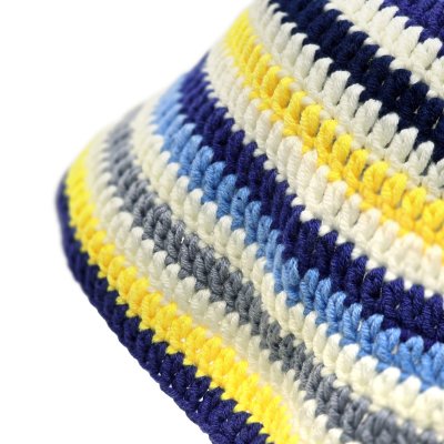 Hattar - Gårda Solero Knitted Bucket Hat (blå/multi)