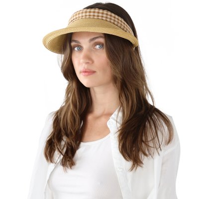 Solskärm - Gårda Split Visor (natur/brun/beige)