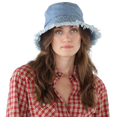 Hattar - Gårda Vintage Denim bucket hat (ljusblå)
