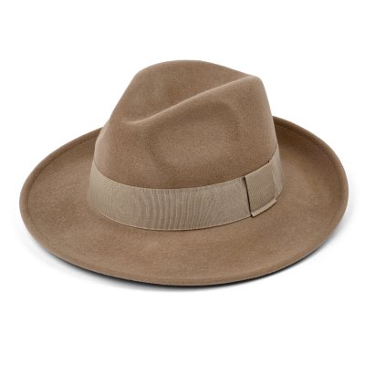Hattar - Gårda Volterra Fedora Wool Hat (beige)