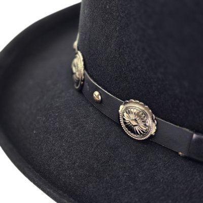 Hattar - Gårda Winchester Gambler (svart)