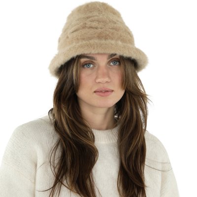 Hattar - Gårda Atri Angora Cloche (beige)