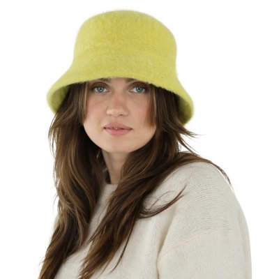 Hattar - Gårda Orvieto Angora Bucket Hat (gul)