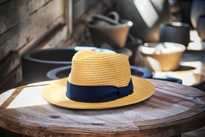 Hattar - Gårda Bellagio Fedora (mörk natur)