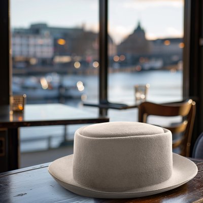 Hattar - Gårda Cairns Pork Pie (ljusgrå)