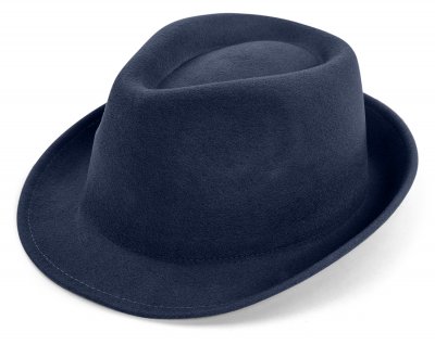 Hattar - Gårda Mackay Trilby (mörkblå)