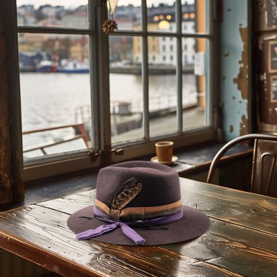 Hattar - Gårda Milton Fedora (brun)