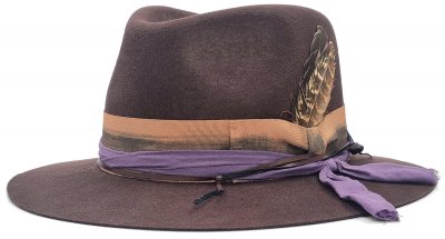 Hattar - Gårda Milton Fedora (brun)