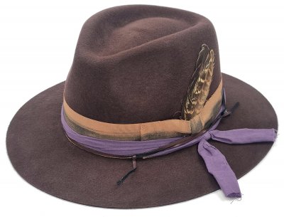 Hattar - Gårda Milton Fedora (brun)