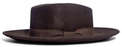 Hattar - Gårda Napoli Fedora Wool Hat (brun)