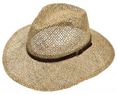 Hattar - Gårda Oliveto Seagrass Fedora (natur)