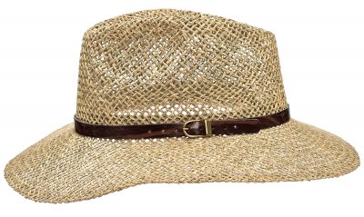 Hattar - Gårda Oliveto Seagrass Fedora (natur)