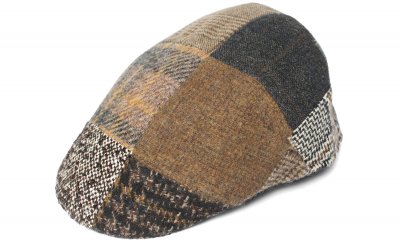 Sixpence / Flat cap - Gårda Florens Wool (brun/multi)