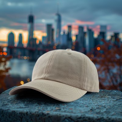 Keps - Gårda Jones Basic Dadcap (vit)