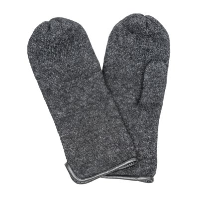 Handskar - HK Tumvantar Ladies Knitted mitten Felted Virgin Wool Unlined (grå)