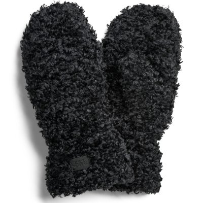 Handskar - HK Tumvantar Ladies mitten Polyester fur, Polyester pile lining (svart)