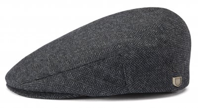 Gubbkeps / Flat cap - Brixton Hooligan (grå-svart)