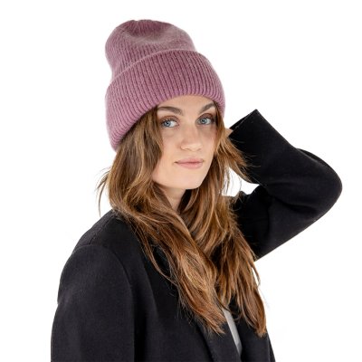 Mössor - Gårda Angora Beanie (lila)