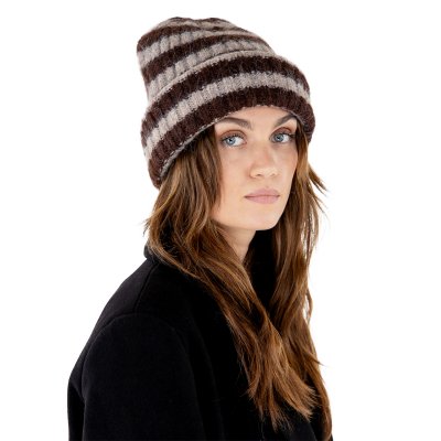 Mössor - Gårda Isfjord Slouch Beanie (brun/khaki)